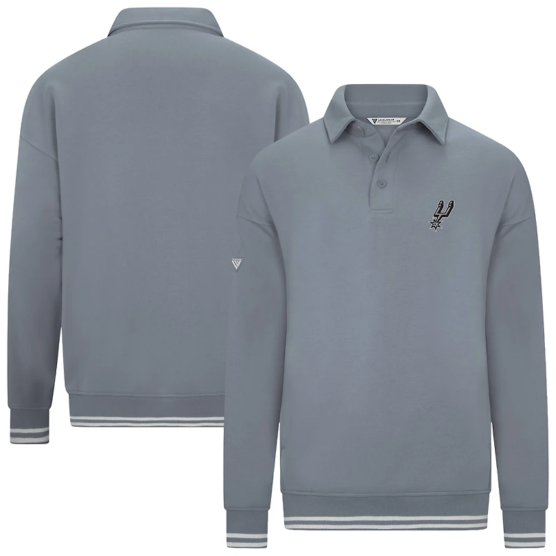 Men's Levelwear Gray San Antonio Spurs Sportsman Top