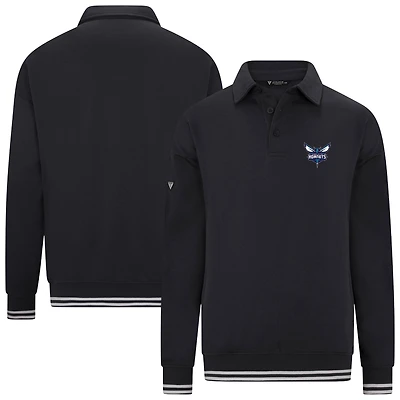 Men's Levelwear Black Charlotte Hornets Sportsman Top