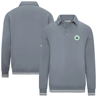 Men's Levelwear Gray Boston Celtics Sportsman Top
