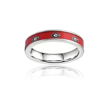Women's FanDrip Georgia Bulldogs Steel Fan Ring