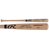 Michael Harris II Atlanta Braves Autographed Blonde Rawlings Pro Bat with "22 NL ROY" Inscription
