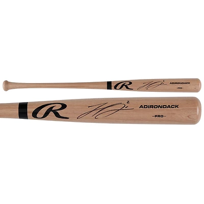 Michael Harris II Atlanta Braves Autographed Blonde Rawlings Pro Bat