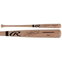 Michael Harris II Atlanta Braves Autographed Blonde Rawlings Pro Bat