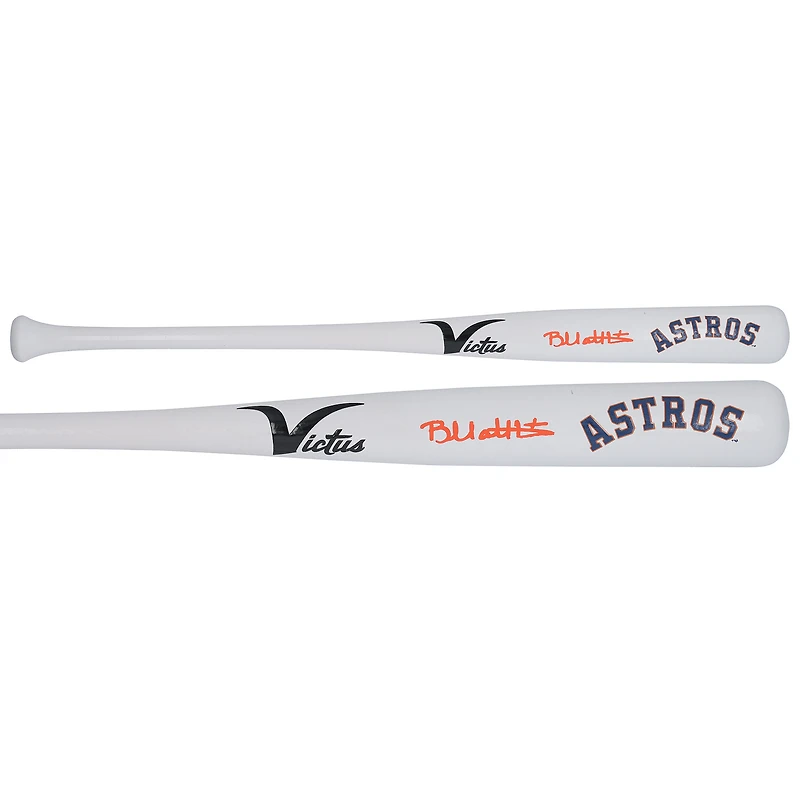 Brice Matthews Houston Astros Autographed Victus Team ID Mini Bat