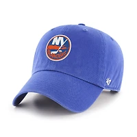 Men's '47  Royal New York Islanders Logo Clean Up Adjustable Hat