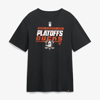 Men's Black Anaheim Ducks 2026 Stanley Cup Playoffs Legacy T-Shirt