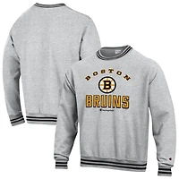 Men's Champion Gray Boston Bruins Reverse Weave Sweatshirt