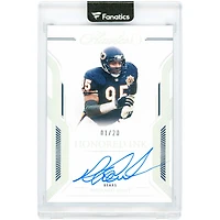 Richard Dent Chicago Bears Autographed 2023 Panini Flawless Holo Silver Honored Ink #HI-RDE #1/20 Card
