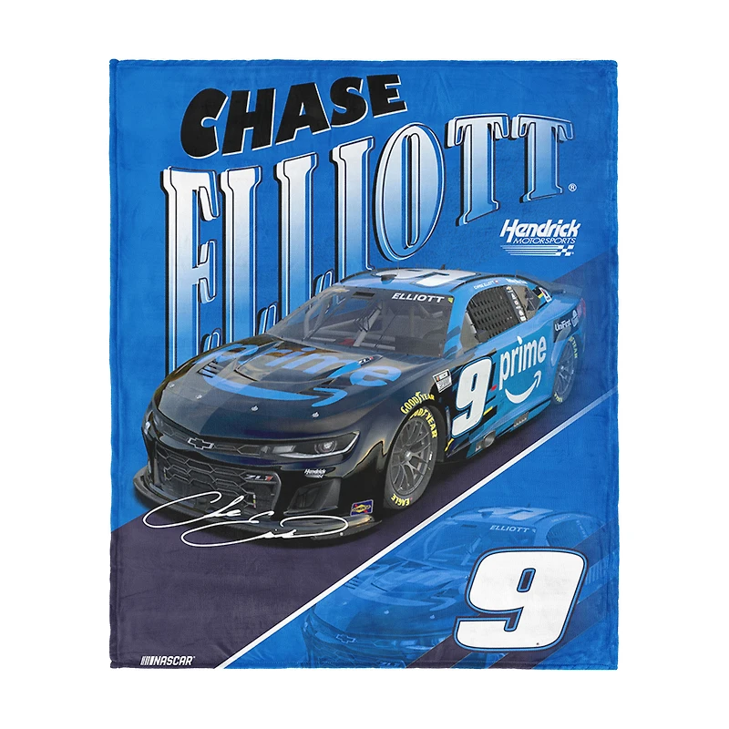 The Northwest Group Chase Elliott Reflection 46" x 60" Silk Touch Throw Blanket