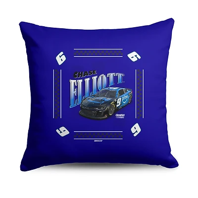 The Northwest Group Chase Elliott Whimsical Checks 18" x 18" Throw Pillow
