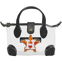 Stoney Clover Lane  Houston Astros Clear Pouchette Crossbody Bag
