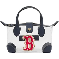 Stoney Clover Lane  Boston Red Sox Clear Pouchette Crossbody Bag