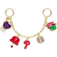Stoney Clover Lane Philadelphia Phillies Bag Charm Chain
