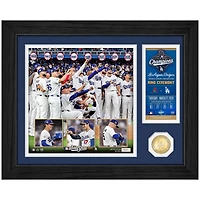 Highland Mint Los Angeles Dodgers 2026 Gold Collection 15" x 18" Ring Ceremony Bronze Coin Photo Mint