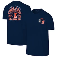 Men's Navy Illinois Fighting Illini 2026 NCAA Men's Basketball Tournament March Madness Final Four T-Shirt