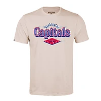 Men's Levelwear Khaki Washington Capitals Richmond Backdrop T-Shirt