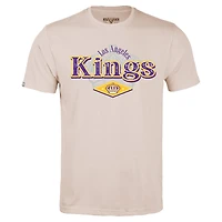 Men's Levelwear Khaki Los Angeles Kings Richmond Backdrop T-Shirt