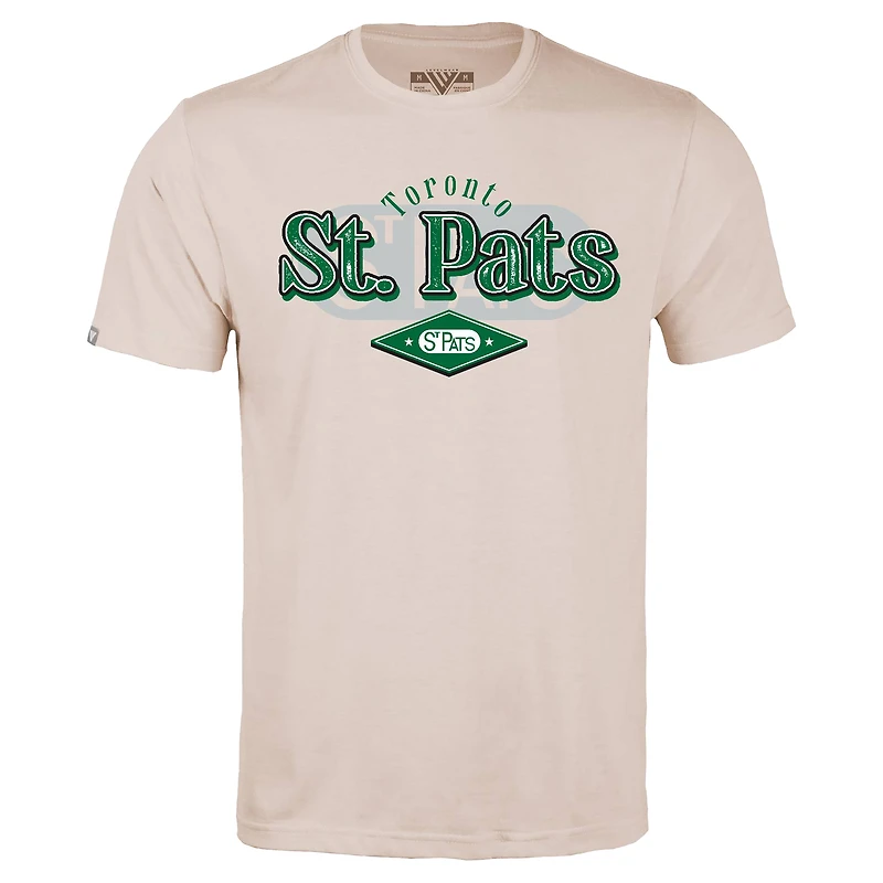 Men's Levelwear Khaki Toronto St. Pats Richmond Backdrop T-Shirt