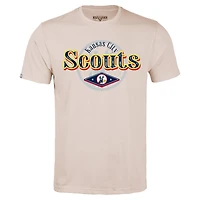 Men's Levelwear Khaki Kansas City Scouts Richmond Backdrop T-Shirt