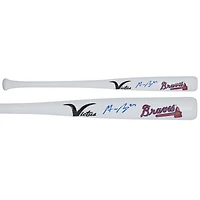 Austin Riley Atlanta Braves Autographed Victus Team ID Mini Bat