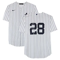 Austin Wells New York Yankees Autographed White Nike Replica Jersey with "Pride. Passion. Pinstripes." Inscription