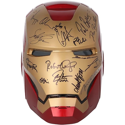 Marvel Avengers Autographed Iron Man Replica Helmet