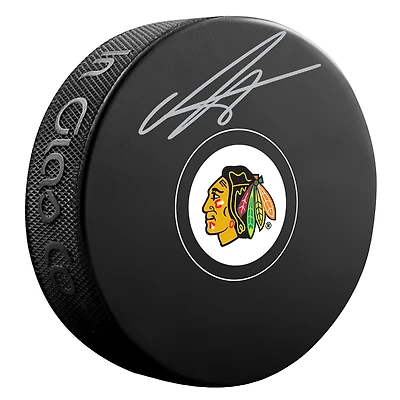 Anton Frondell Chicago Blackhawks Autographed Hockey Puck