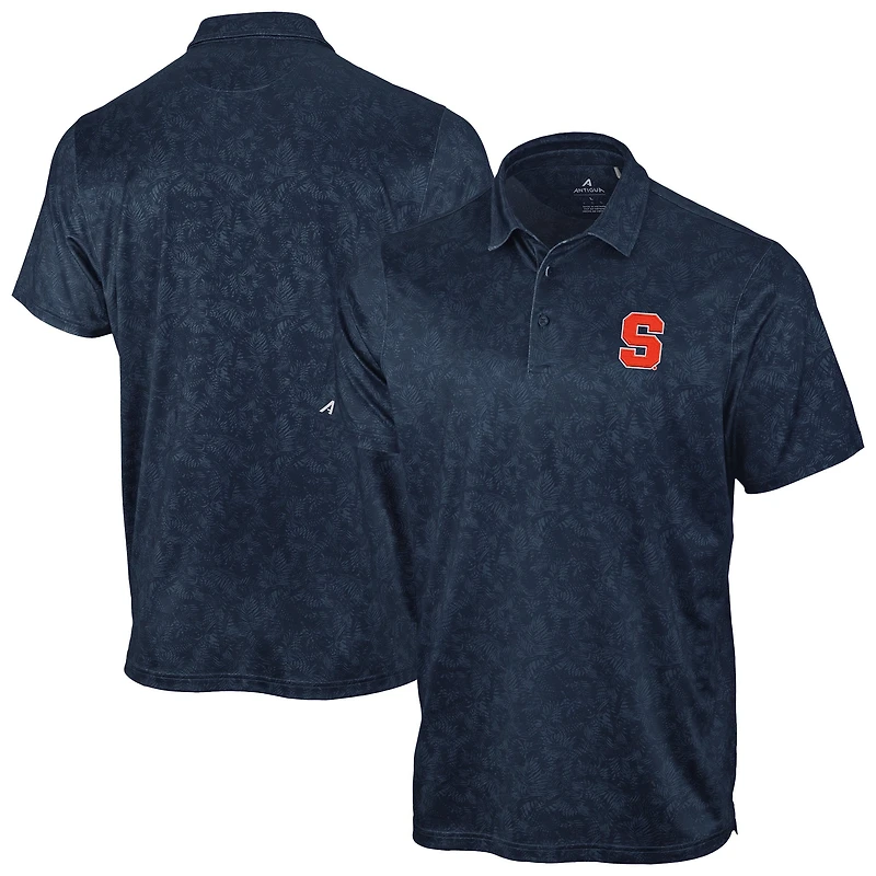 Men's Antigua Navy Syracuse Orange Lush Polo
