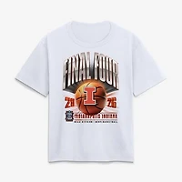 Women's White Illinois Fighting Illini 2026 NCAA Men's Basketball Tournament March Madness Final Four T-Shirt