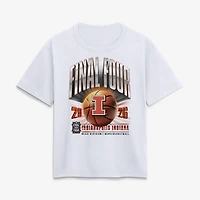 Women's White Illinois Fighting Illini 2026 NCAA Men's Basketball Tournament March Madness Final Four T-Shirt