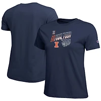 Women's Champion Navy Illinois Fighting Illini 2026 NCAA Men's Basketball Tournament March Madness Final Four Core T-Shirt