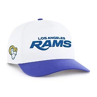 Men's '47 White/Royal Los Angeles Rams Relaxed Script Hitch Adjustable Hat