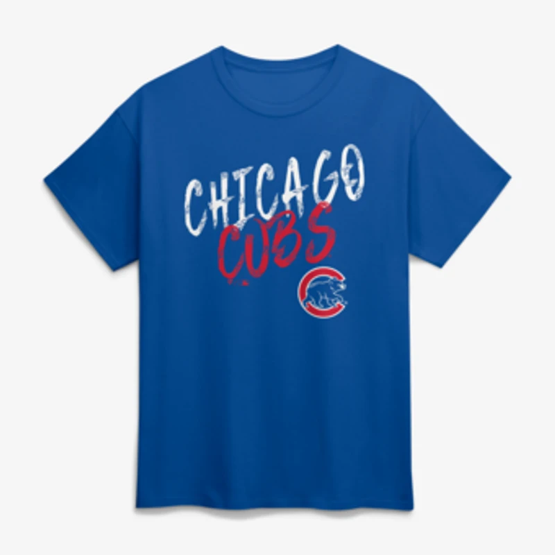 Men's Royal Chicago Cubs Hustle T-Shirt
