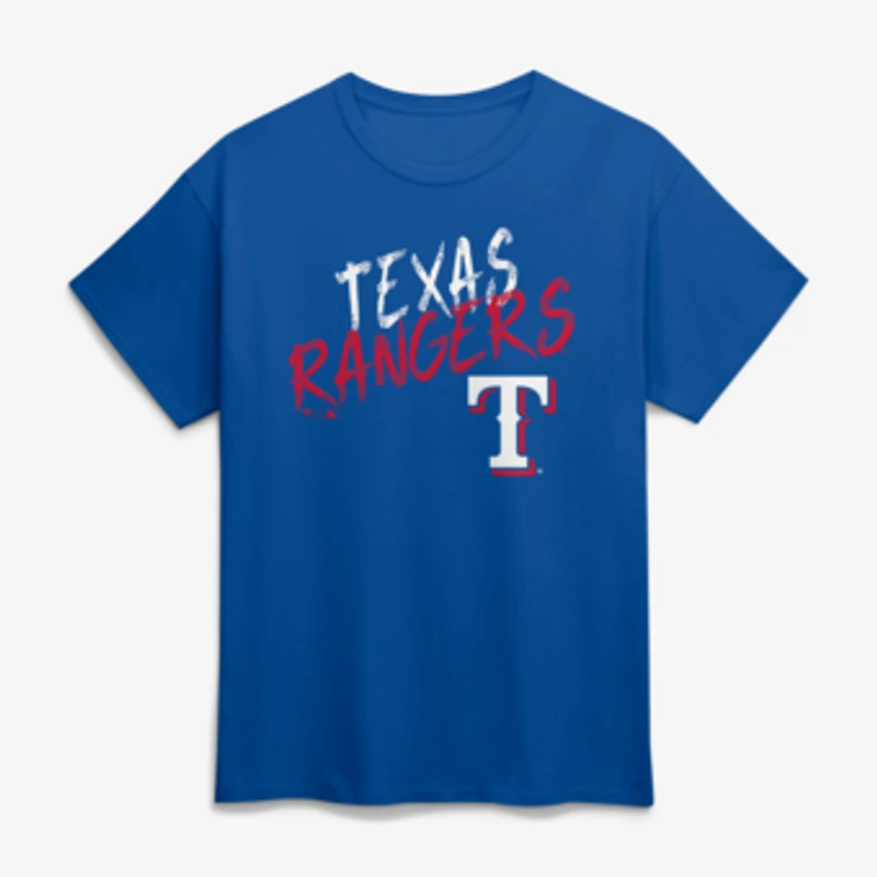 Men's Royal Texas Rangers Hustle T-Shirt