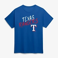 Men's Royal Texas Rangers Hustle T-Shirt