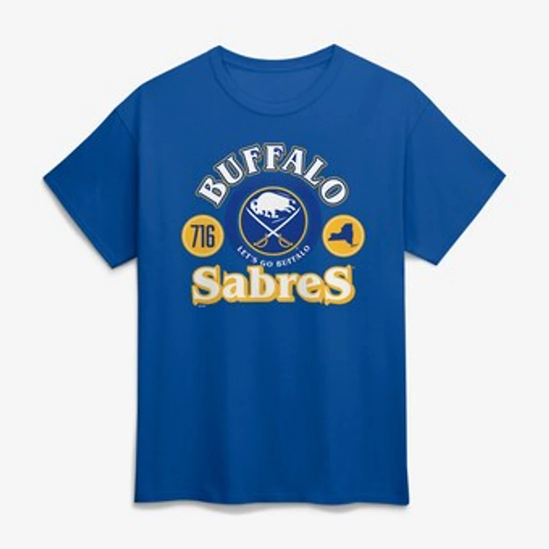 Men's Royal Buffalo Sabres Arch Class T-Shirt