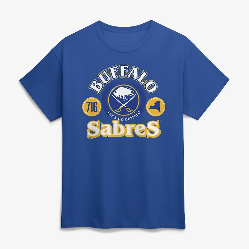 Men's Royal Buffalo Sabres Arch Class T-Shirt