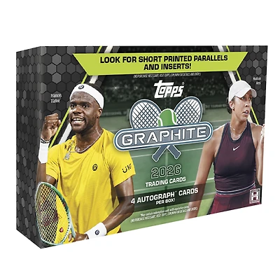 2026 Topps Graphite Tennis Factory Sealed Hobby Box