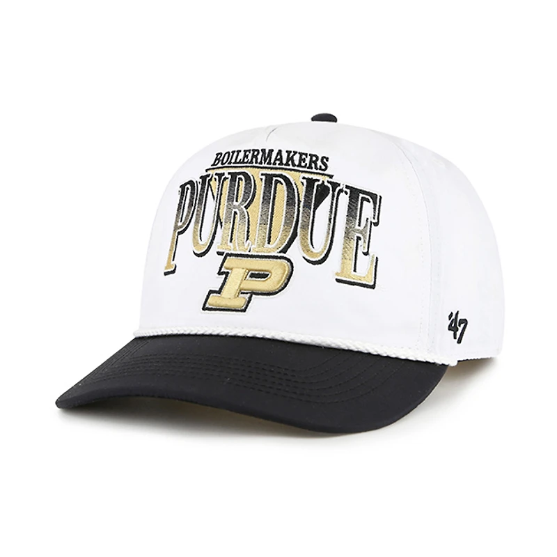 Men's '47 White Purdue Boilermakers Tribute Hitch Adjustable Hat