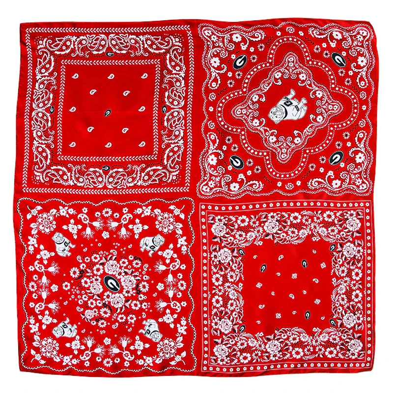 Smith & Quinn Georgia Bulldogs Square Silk Scarf