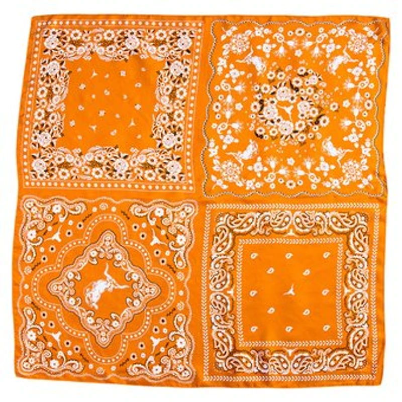 Smith & Quinn Texas Longhorns Square Silk Scarf