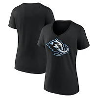 Women's  Black Utah Mammoth Essential V-Neck T-Shirt