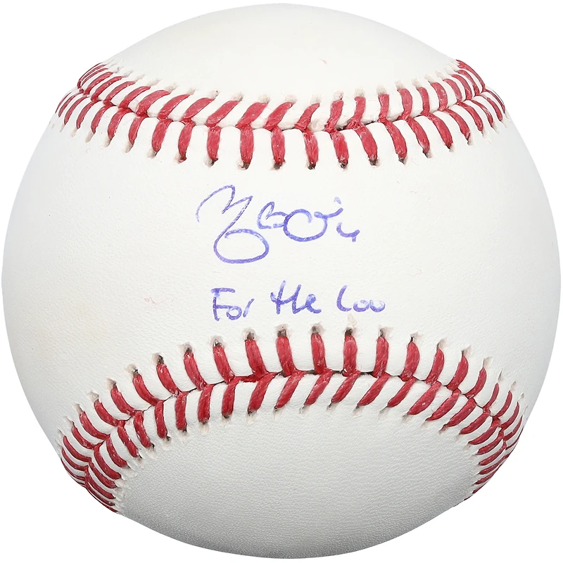 Yadier Molina St. Louis Cardinals Autographed Baseball with "For The Lou" Inscription