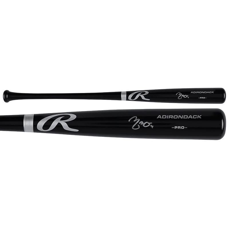 Yadier Molina St. Louis Cardinals Autographed Black Rawlings Pro Bat