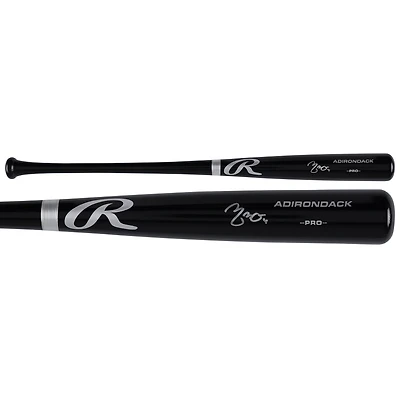 Yadier Molina St. Louis Cardinals Autographed Black Rawlings Pro Bat