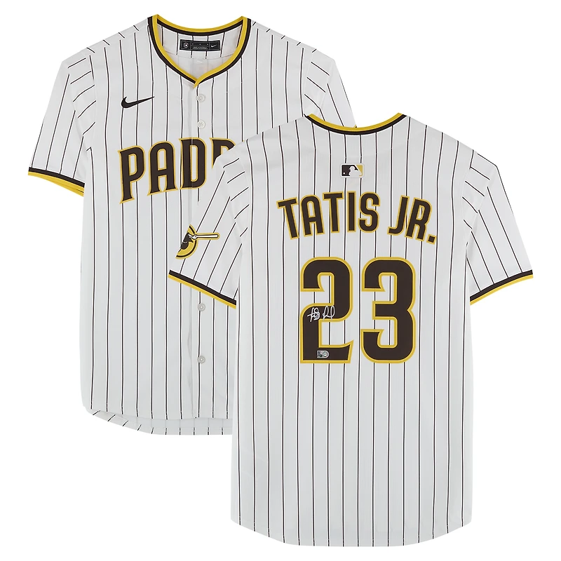 Fernando Tatis Jr. San Diego Padres Autographed White Nike Limited Jersey