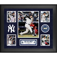 Cody Bellinger New York Yankees Framed 5-Photo Collage with a Piece of Game-Used Ball - Limited Edition of 500