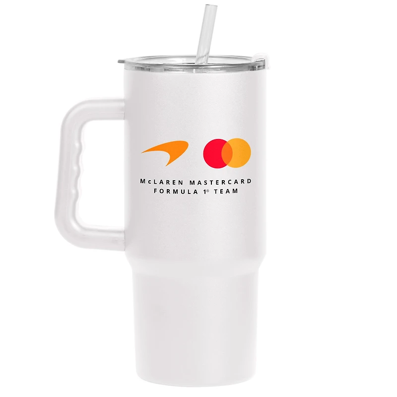 Logo Brands White McLaren F1 Team 24oz. Logo Tumbler