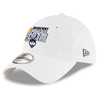 Men's New Era White UConn Huskies 2026 NCAA Men's Basketball Tournament March Madness Final Four 9TWENTY Adjustable Hat