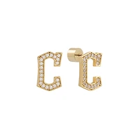 Cleveland Guardians Glam Day Post Back Earrings